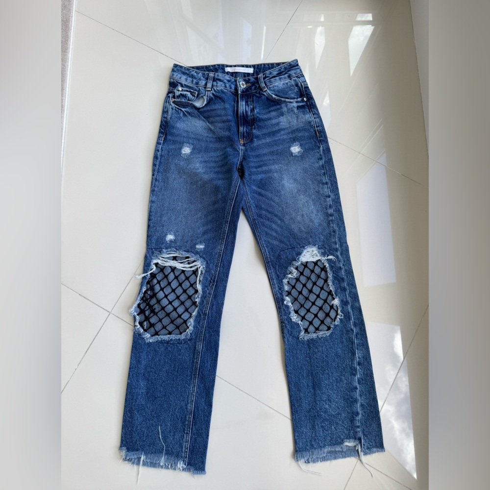 Zara Blue Denim Jeans